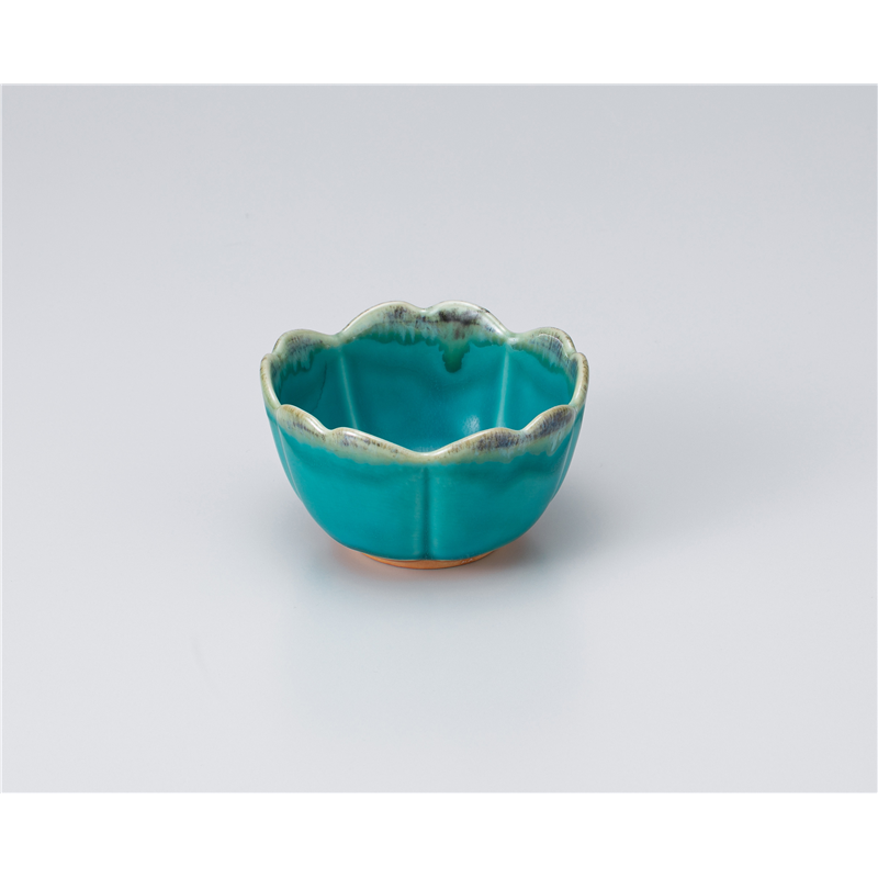 古林陶器 小鉢 トルコブルー桜小鉢 1106310415 1個（ご注文単位1個）【直送品】