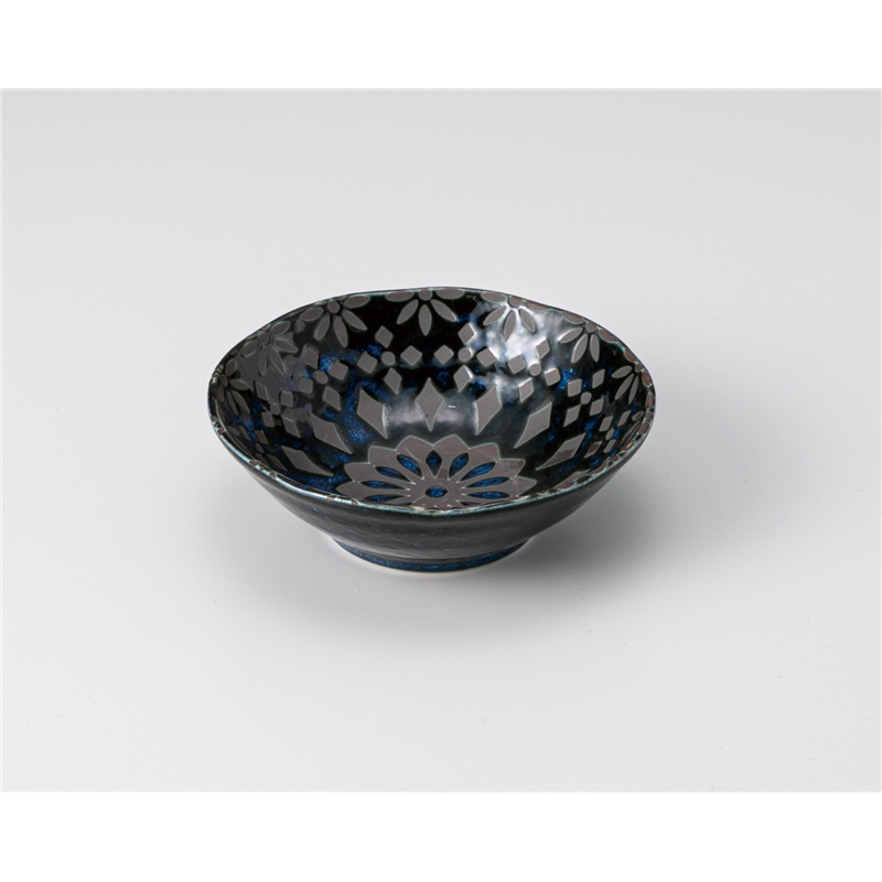 古林陶器 小鉢 ザフラ 海碧 3.3浅丼 1206550501 1個（ご注文単位1個）【直送品】