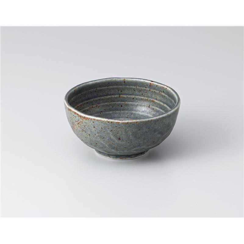 古林陶器 小鉢 石垣11cmボール土物 青 1306160161 1個（ご注文単位1個）【直送品】