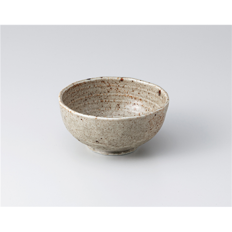古林陶器 小鉢 石垣11cmボール土物 白ベージュ 1306160261 1個（ご注文単位1個）【直送品】