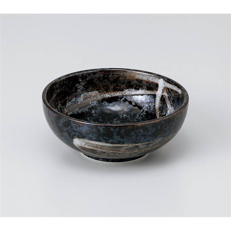 古林陶器 小鉢 明世荒刷毛3.5ボール 906730154 1個（ご注文単位1個）【直送品】