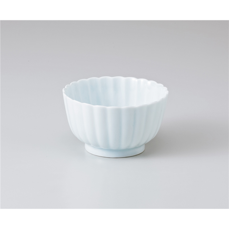古林陶器 小鉢 青磁菊型 丸3.0小鉢 1006910260 1個（ご注文単位1個）【直送品】