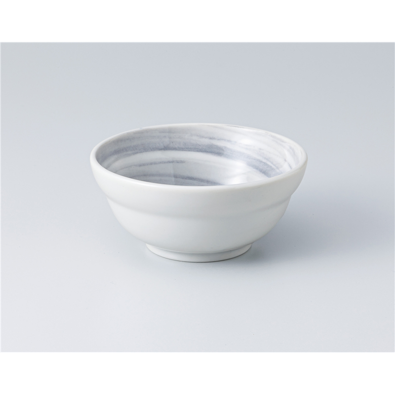 古林陶器 小鉢 グレー渦3.8小鉢 1306260825 1個（ご注文単位1個）【直送品】