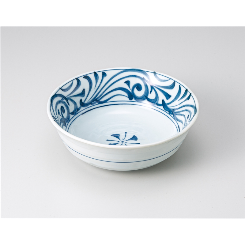 古林陶器 組鉢 古染唐草 5.5鉢 1206831131 1個（ご注文単位1個）【直送品】