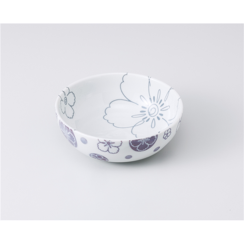 古林陶器 組鉢 ポピーズ紫5.0ボール 1007551152 1個（ご注文単位1個）【直送品】