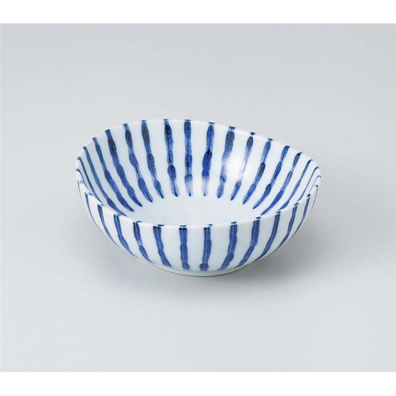 古林陶器 組鉢 濃十草楕円4.5鉢 905620140 1個（ご注文単位1個）【直送品】