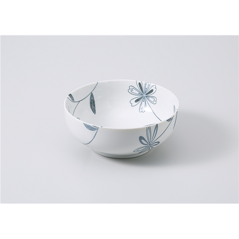 古林陶器 組鉢 万葉草花5.5ボール 1106921140 1個（ご注文単位1個）【直送品】