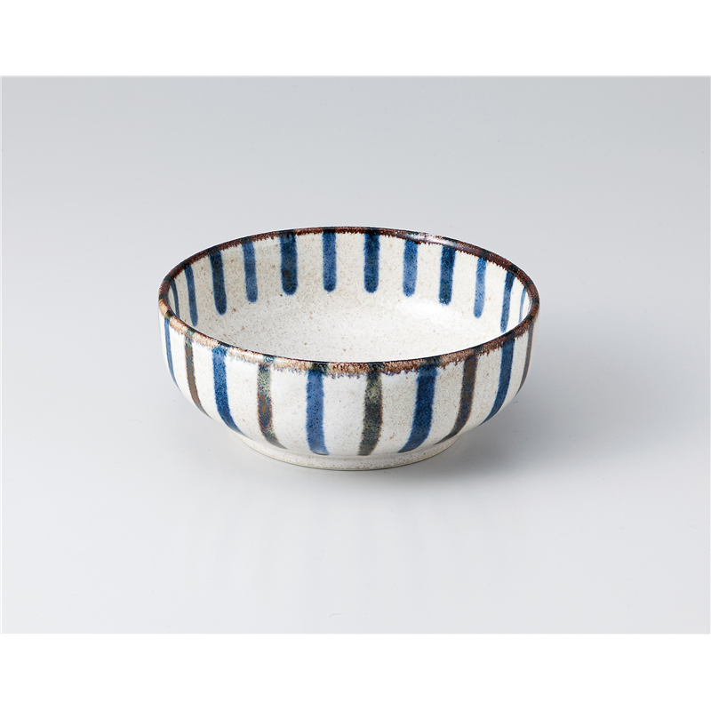 古林陶器 組鉢 二色十草 5.5ボール 1306650940 1個（ご注文単位1個）【直送品】