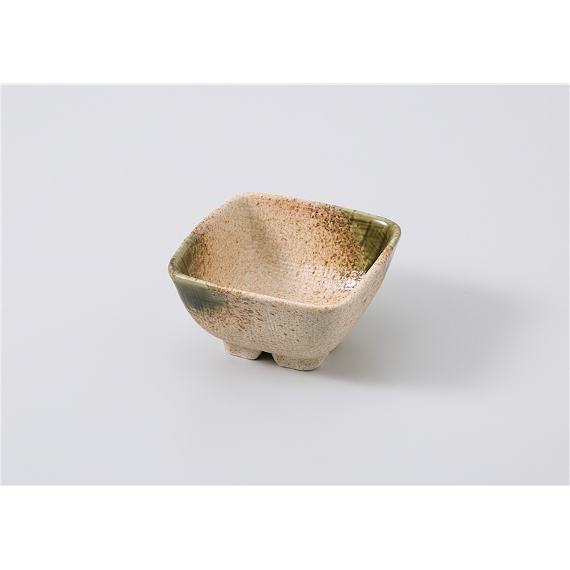 古林陶器 組鉢 伊賀織部角小鉢(大) 1107130470 1個（ご注文単位1個）【直送品】