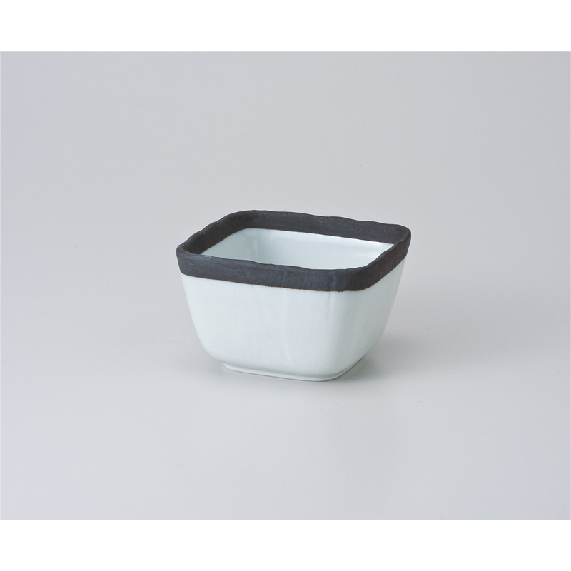 古林陶器 組鉢 桃山石目3.6角小鉢(大) 607160747 1個（ご注文単位1個）【直送品】