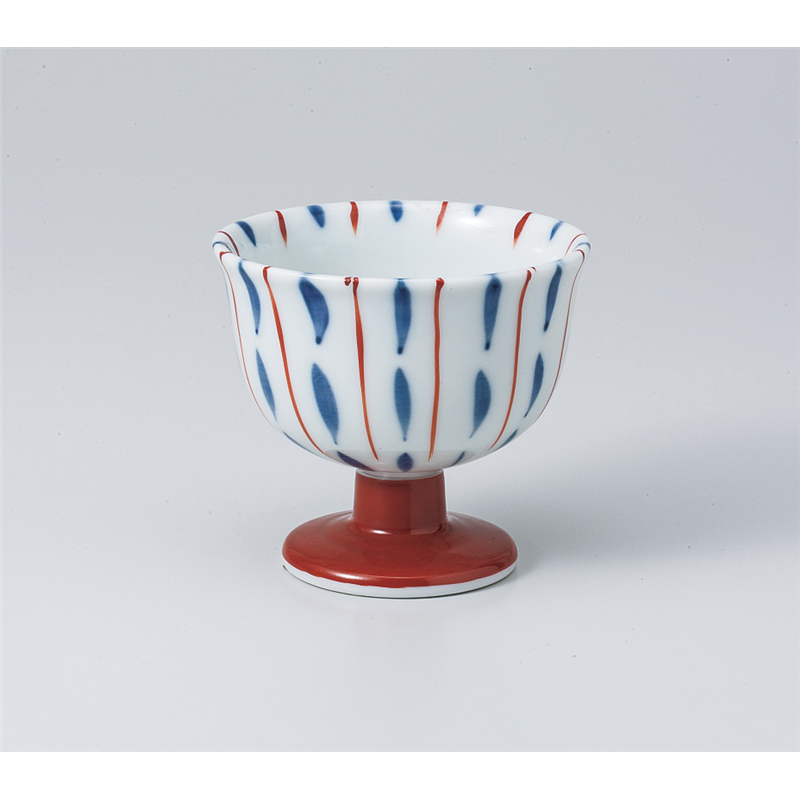 古林陶器 小付 つなぎ十草高台小付 806830235 1個（ご注文単位1個）【直送品】