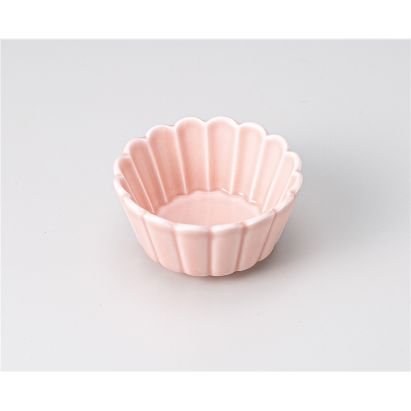 古林陶器 小付 ピンク菊花3.5反小鉢 1207320578 1個（ご注文単位1個）【直送品】