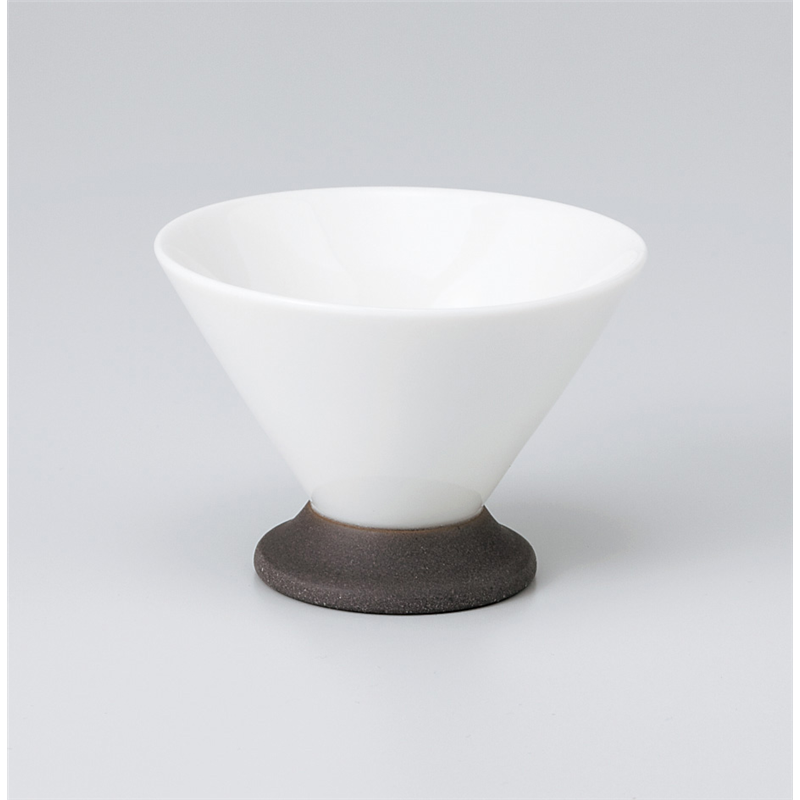 古林陶器 小付 乳白高台小付鉢 907640233 1個（ご注文単位1個）【直送品】