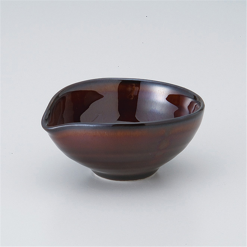 古林陶器 小付 うるし釉片口小付 508020452 1個（ご注文単位1個）【直送品】