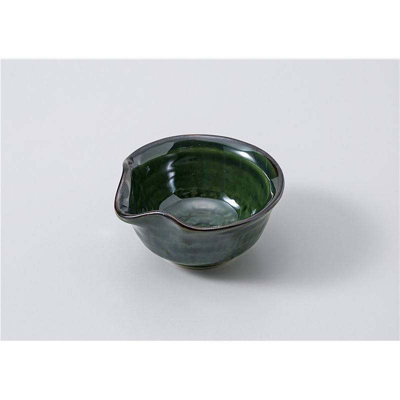 古林陶器 小付 織部丸片口小付 1107350335 1個（ご注文単位1個）【直送品】