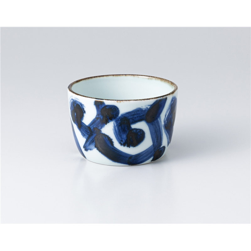 古林陶器 小付 筆あそび 8.5cm丸小鉢 1307010263 1個（ご注文単位1個）【直送品】