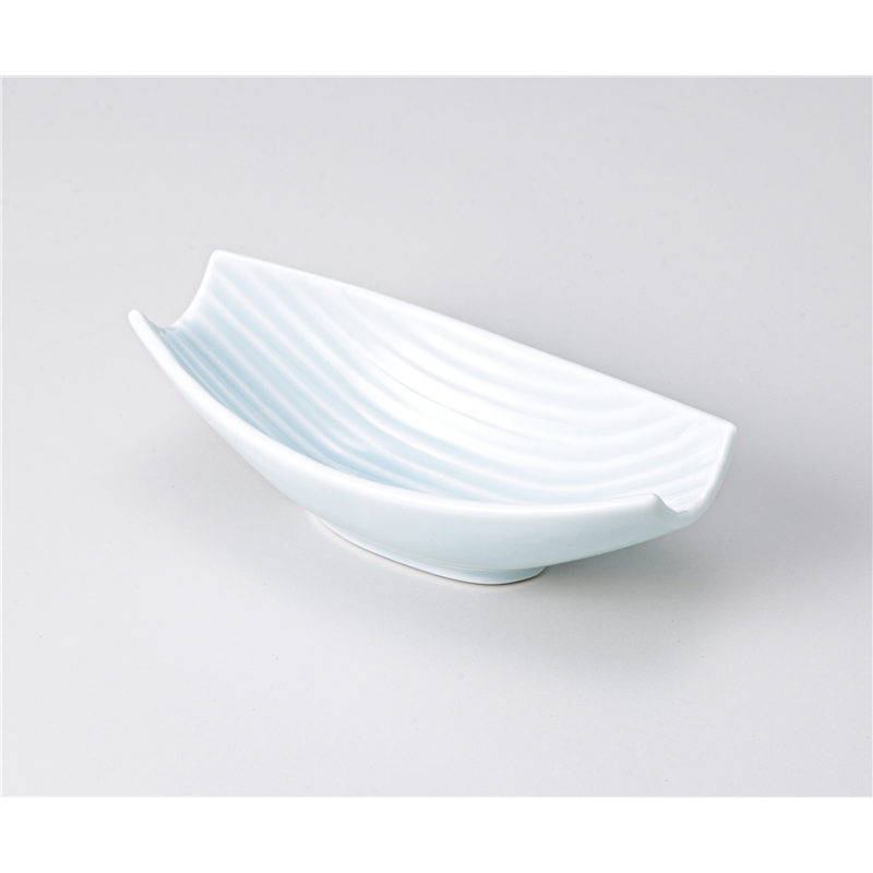 古林陶器 小付 笹型小付 青磁 1207460279 1個（ご注文単位1個）【直送品】