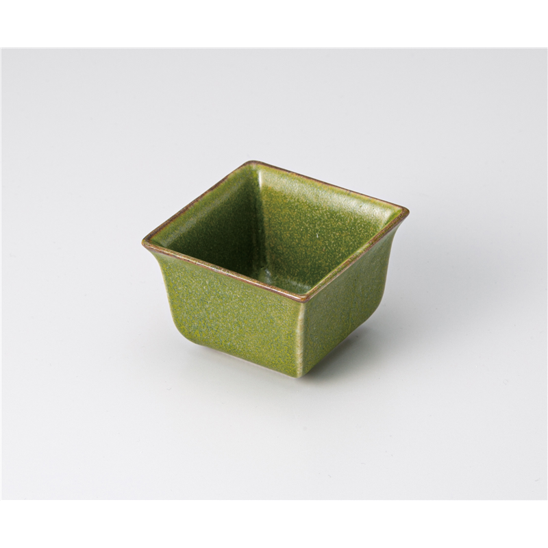 古林陶器 小付 オリーブ角小付 1207440326 1個（ご注文単位1個）【直送品】