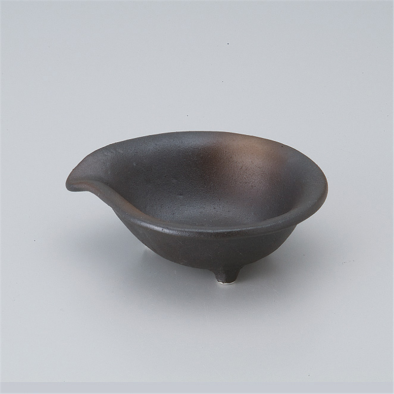 古林陶器 小付 備前吹三ツ足雲型小付 508310252 1個（ご注文単位1個）【直送品】