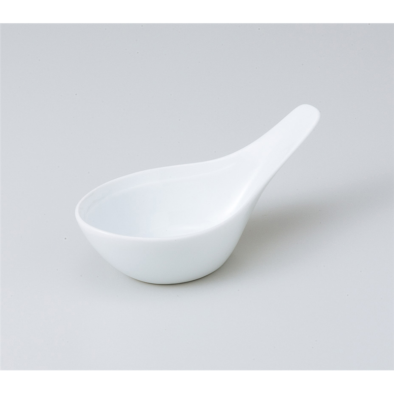 古林陶器 小付 レンゲ小付 白 807350508 1個（ご注文単位1個）【直送品】