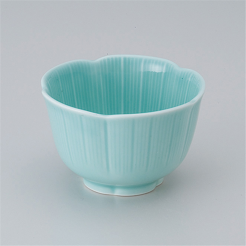 古林陶器 小付 ヒスイ梅型小付(中) 508130807 1個（ご注文単位1個）【直送品】