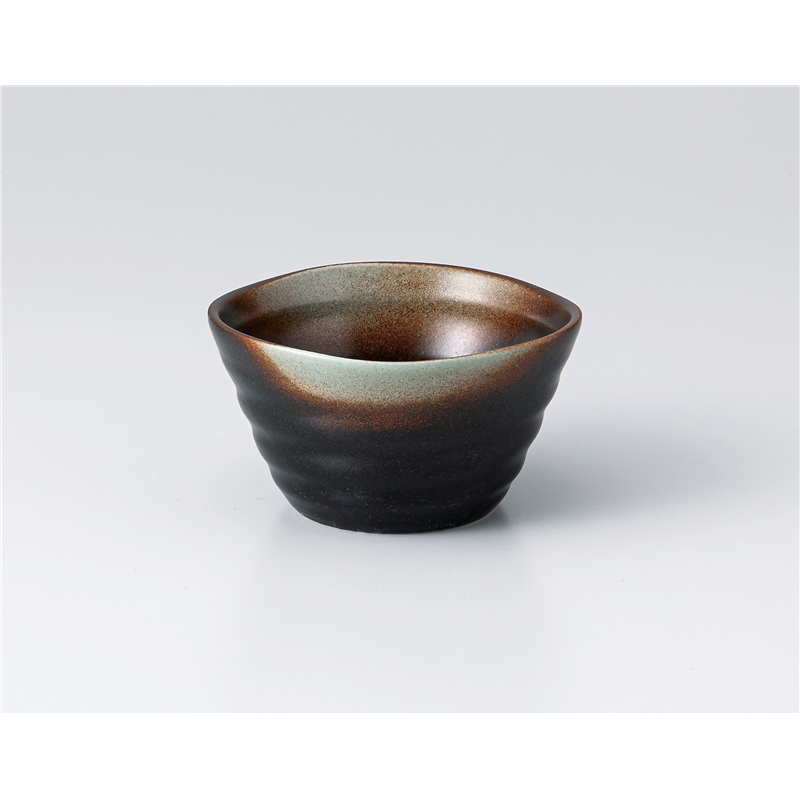 古林陶器 小付 ほのか小 黒 1307160376 1個（ご注文単位1個）【直送品】