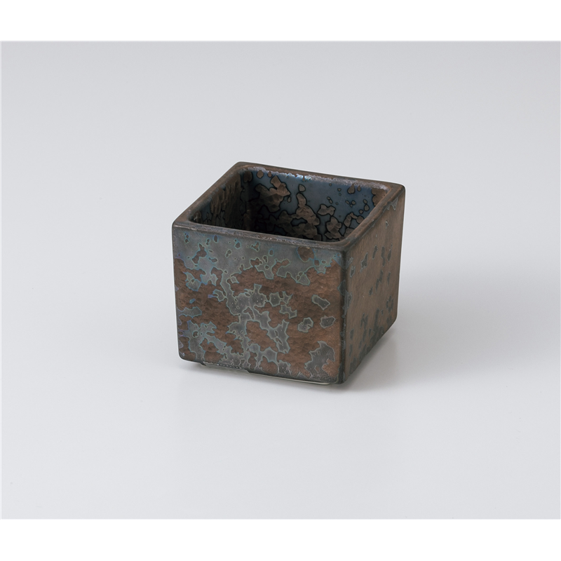 古林陶器 小付 ブロンズ1/1スクエア 1005720103 1個(ご注文単位1個)【直送品】