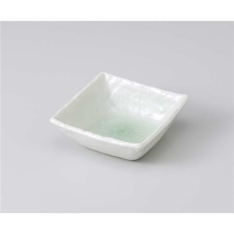 古林陶器 小付 緑風 四角小付 1008210463 1個(ご注文単位1個)【直送品】