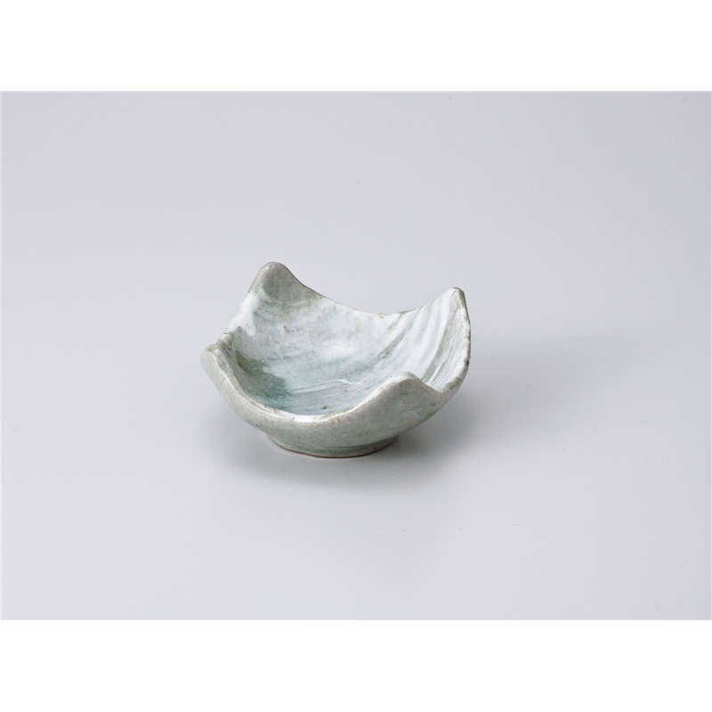 古林陶器 小付 青磁刷毛四角小付 608140251 1個(ご注文単位1個)【直送品】