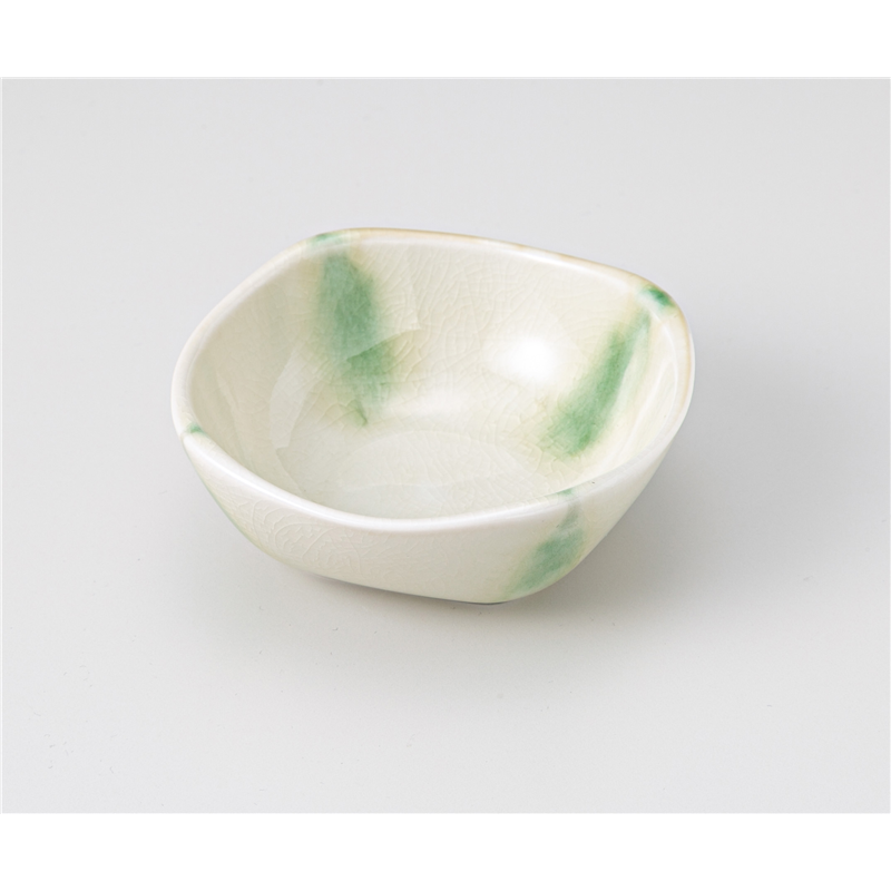 古林陶器 小付 織部点紋丸角小付 1207650333 1個(ご注文単位1個)【直送品】