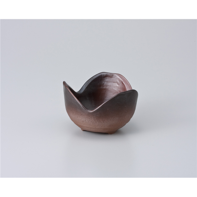 古林陶器 小付 焼〆三ツ山小鉢 607630470 1個(ご注文単位1個)【直送品】