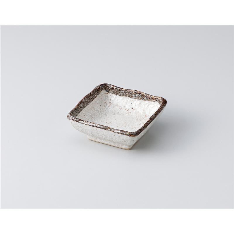 古林陶器 小付 白唐津 角千代口 1307350101 1個（ご注文単位1個）【直送品】