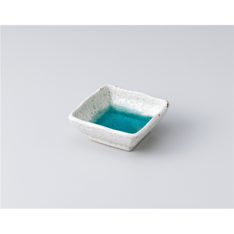 古林陶器 小付 白唐津スカイ 角千代口 1307350401 1個（ご注文単位1個）【直送品】