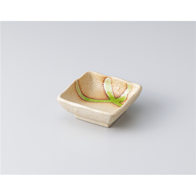 古林陶器 小付 黄乱線 角千代口 1307360101 1個（ご注文単位1個）【直送品】