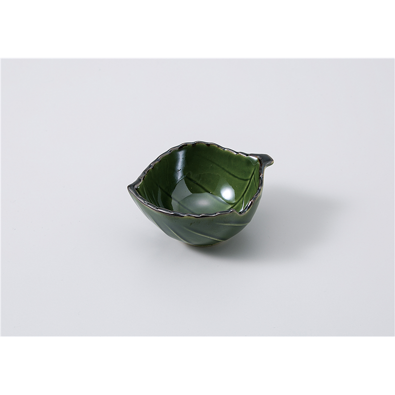 古林陶器 小付 織部 木の葉小付 1107760251 1個（ご注文単位1個）【直送品】