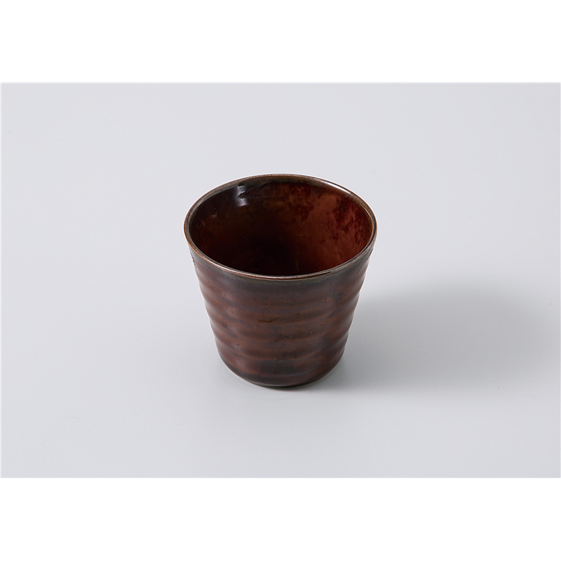 古林陶器 小付 ミニカップ アメ 1107960116 1個（ご注文単位1個）【直送品】