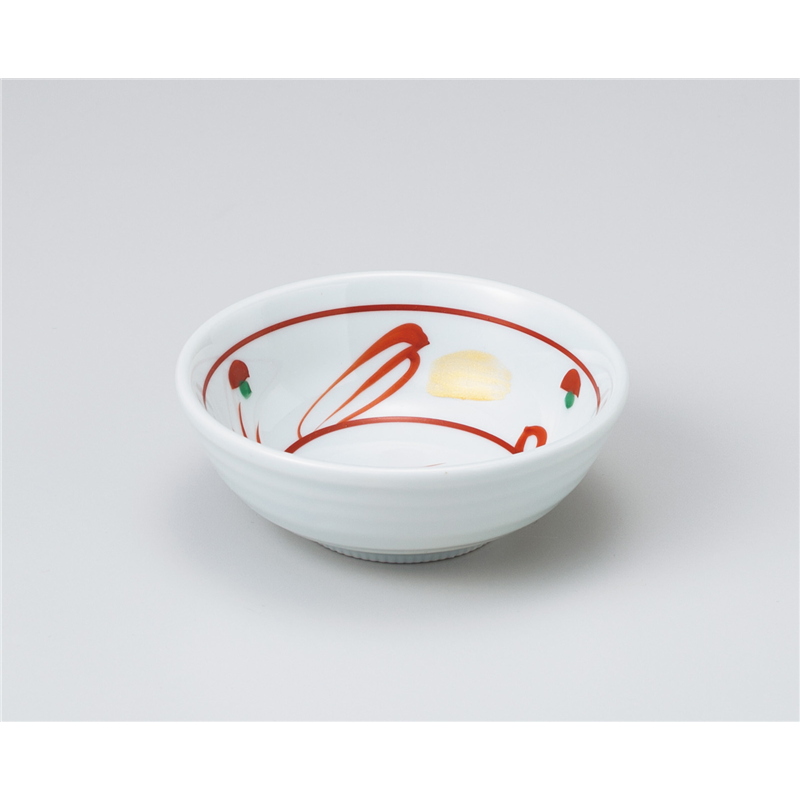 古林陶器 小付 手描赤絵小付 ウサギ 1008610505 1個（ご注文単位1個）【直送品】