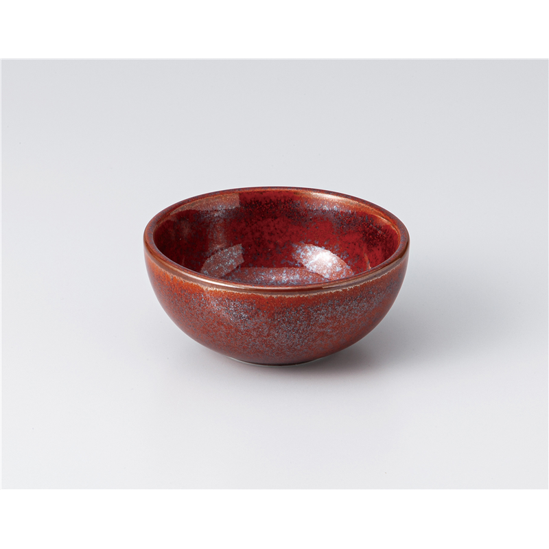 古林陶器 小付 鉄赤8.5cmボール 1307650625 1個（ご注文単位1個）【直送品】