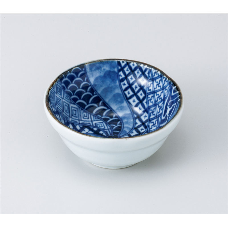 古林陶器 小付 ネジリ祥瑞3.0小鉢 806110547 1個（ご注文単位1個）【直送品】