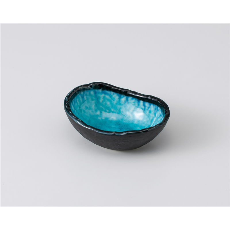 古林陶器 小付 スカイ楕円小付 1008050401 1個（ご注文単位1個）【直送品】