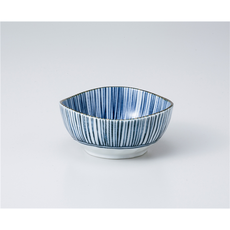 古林陶器 小付 細十草 三角3.0小鉢 1008760660 1個（ご注文単位1個）【直送品】