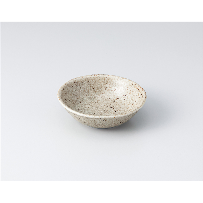 古林陶器 小付 石垣9cm千代口土物白ベージュ 1307760261 1個（ご注文単位1個）【直送品】