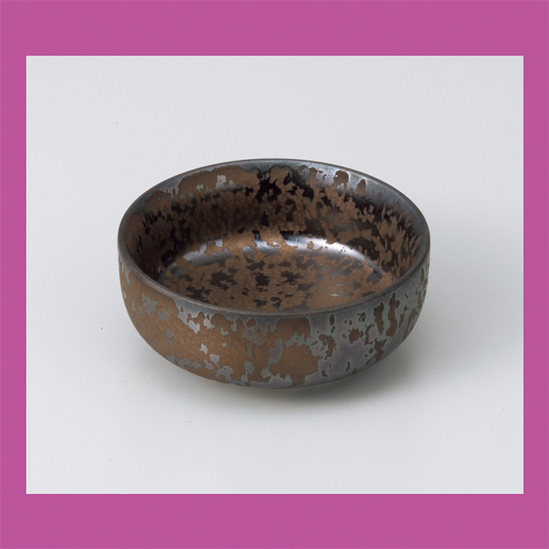 古林陶器 小付 ゴールド 8cmボウル 807440478 1個（ご注文単位1個）【直送品】