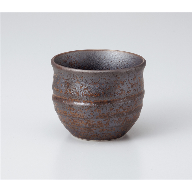 古林陶器 小付 銀黒タル型珍味 1008860157 1個（ご注文単位1個）【直送品】