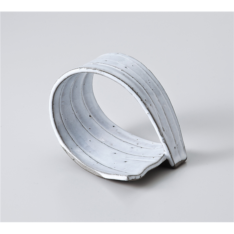 古林陶器 珍味特選 白釉合わせ皿(小) 707910135 1個（ご注文単位1個）【直送品】