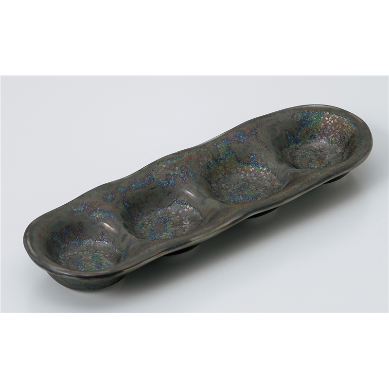 古林陶器 珍味特選 窯彩四品 909160126 1個（ご注文単位1個）【直送品】