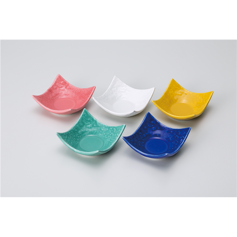 古林陶器 珍味 ピンク石目角豆鉢 1108831170 1個（ご注文単位1個）【直送品】