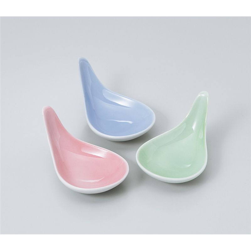 古林陶器 珍味 しずく珍味 ピンク(314-02) 909420751 1個（ご注文単位1個）【直送品】