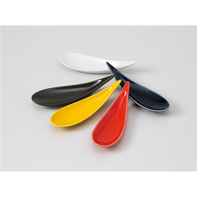 古林陶器 珍味 白しずく型珍味 1108810147 1個（ご注文単位1個）【直送品】