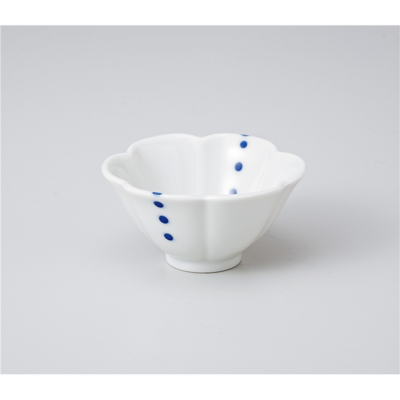 古林陶器 珍味 プチドット花型珍味 1010040678 1個（ご注文単位1個）【直送品】